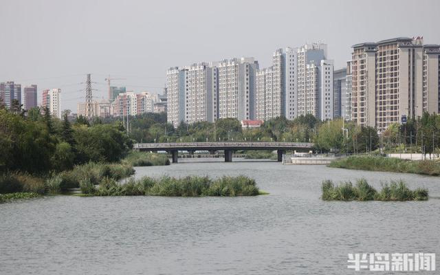 雨后三里河，风景如画