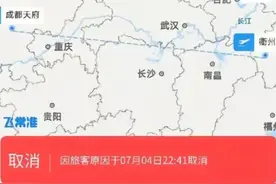 突发！一航班应急滑梯弹出：乘客误把应急门当厕所门……图片
