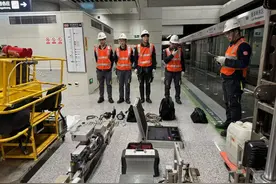 国内首次！特殊的地铁“轨道医生”上岗了图片