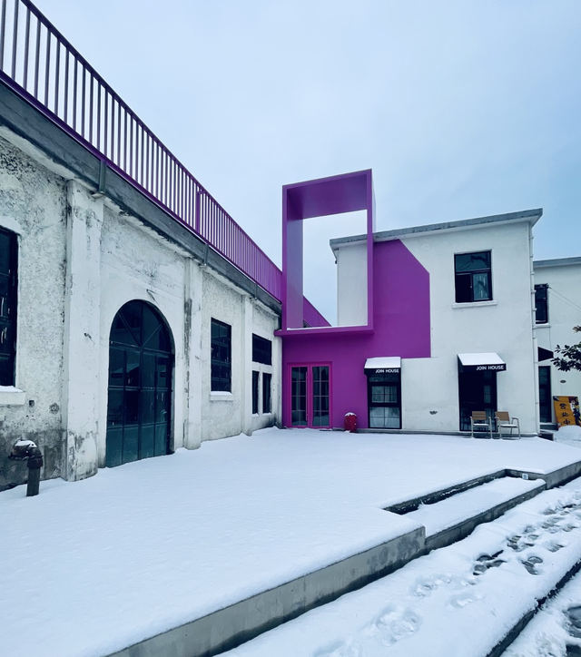 收藏！市北初雪限定美景，看完想立刻出门