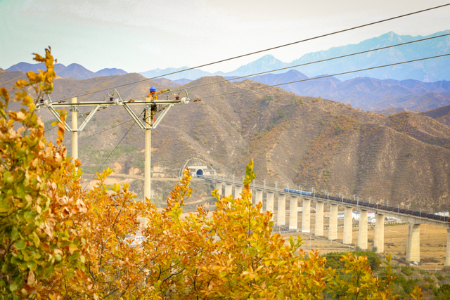 层林尽染时，他们用脚步丈量如画风光