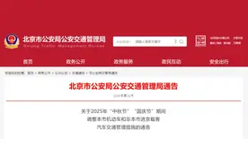 北京10天机动车不限行！图片