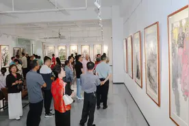 “南北艺象—当代中国画名家大湾区巡展”首站在佛山启幕图片