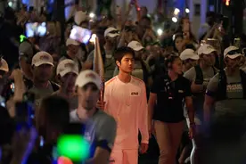 蒙牛纯甄品牌代言人王一博传递奥运圣火：中国力量在巴黎要强绽放图片