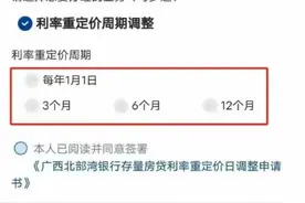 独家|六大行落地前 已有银行上线存量房贷利率重定价周期调整功能图片