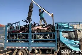 第一现场|日均回收50余辆！济南废旧电动自行车的“新生”之旅图片