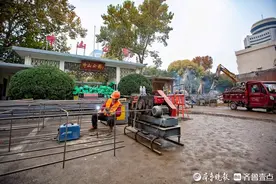 济南中山公园北门片区拆除工作进入冲刺阶段图片