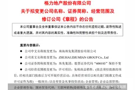 拟更名“珠免集团”，格力地产转向免税新赛道图片