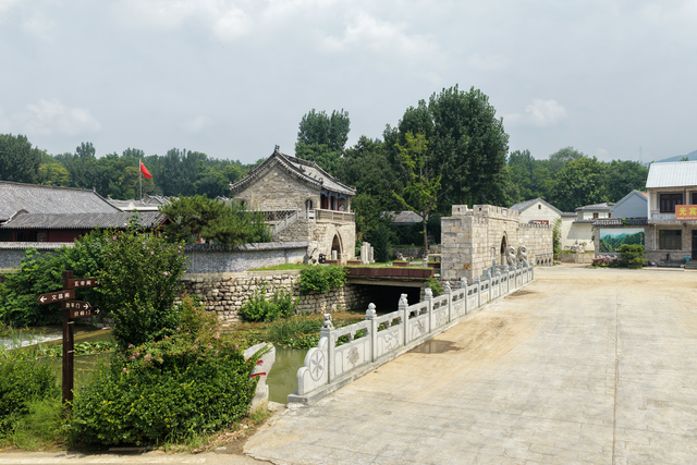 千年齐鲁古道穿过的古村落——三德范村