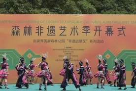 文旅融合典型实践案例 | 张家界：非遗进景区活动图片