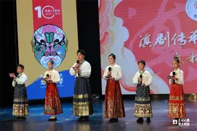 五华区文林小学举行非遗滇剧十周年传承日活动图片