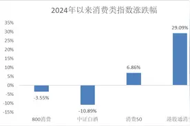 政策重点明确，消费板块有望迎来新反弹，港股消费今年以来表现亮眼图片