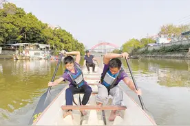 “石牌舰队”艄公池树豪：扒龙船是刻进我骨子里的运动图片