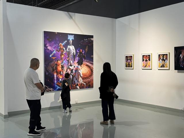 观展｜当宋庄传统版画匠人邂逅人工智能技术