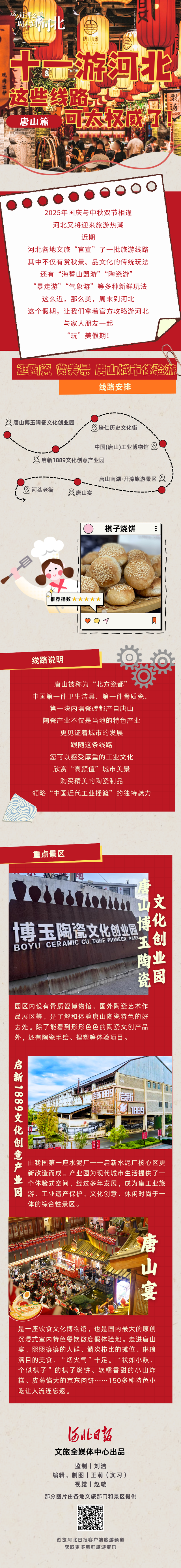 海报｜一组“官宣”线路图，带你“十一”畅游河北！