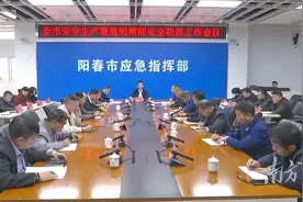 阳春市召开安全生产暨清明期间安全防范工作会议图片