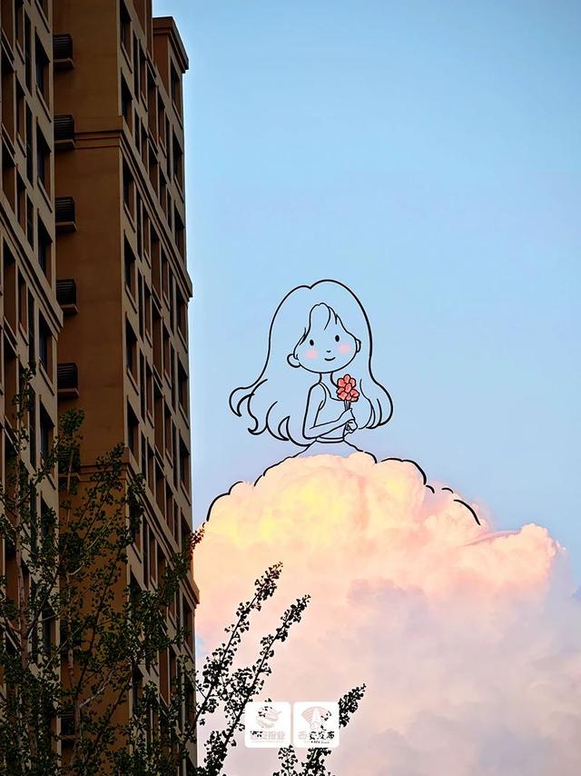 西安的夏天 云朵是棉花糖做的