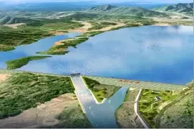 安徽省汤村水库主体工程开工建设，总投资28.7亿元图片