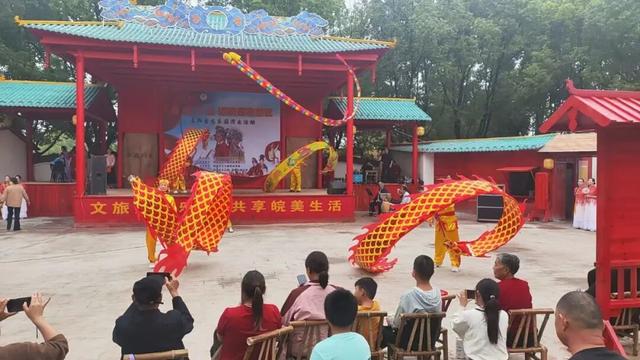 圆满收官！百场黄梅戏唱响百家景区，走进阜阳生态乐园，现场圈粉无数！