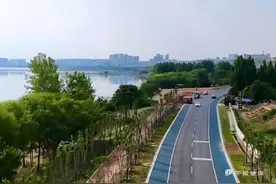 示范区整治白龟湖生态环湖路沿线环境 完成38万平方米滨水环境提升打造“流动风景线”图片