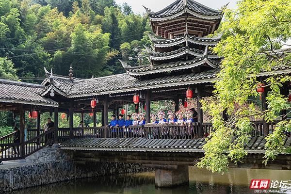 跟着网友游岩脚侗寨：在拦门酒与侗琵琶声里，触摸最鲜活的非遗之美