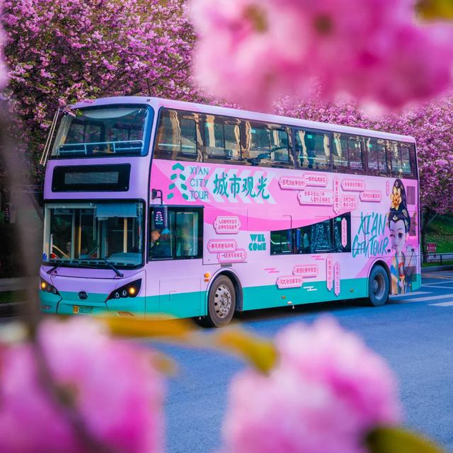 跟着唐诗游长安！乘西安城市观光车，体验“斗酒诗百篇”的浪漫！