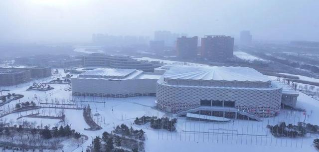 初雪染南海 高铁赴雪约