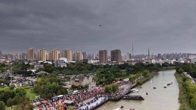 金秋狮城焕新颜！沧州水陆空三维巡游点燃大运河文旅热潮