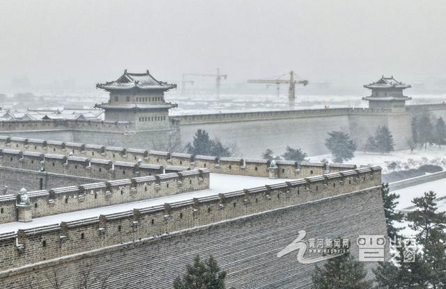 请收好！山西雪景高饱和度震撼大片