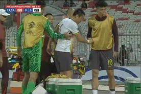 受伤离场的李磊发文庆祝中国男足战胜巴林队：兄弟们好样的图片