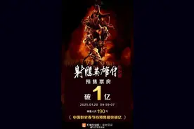 2025年春节档电影预售总票房破2亿，《射雕英雄传：侠之大者》破1亿图片