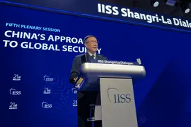 中国防长董军的“香会”时刻图片