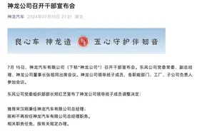 都市车界|又一合资公司官宣换帅图片