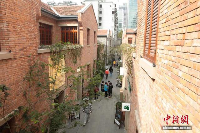 武汉延庆里成民众打卡新宠