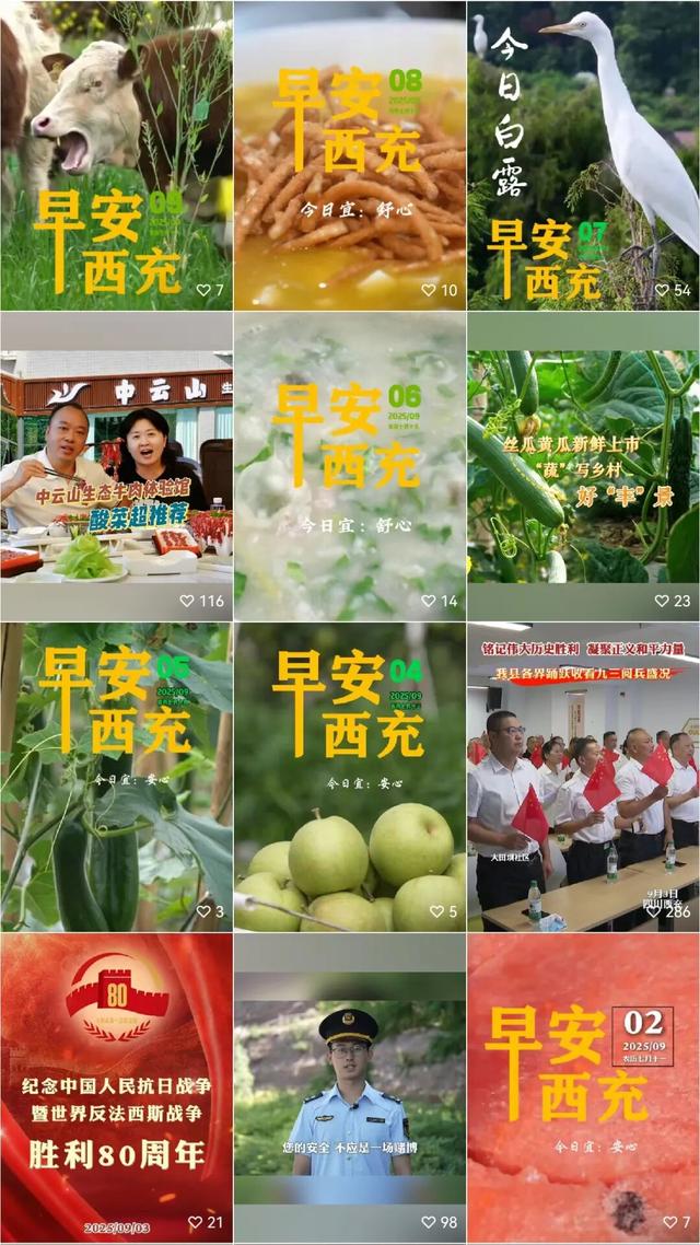 《早安西充》全网征集：邀您共绘家乡最美画卷！