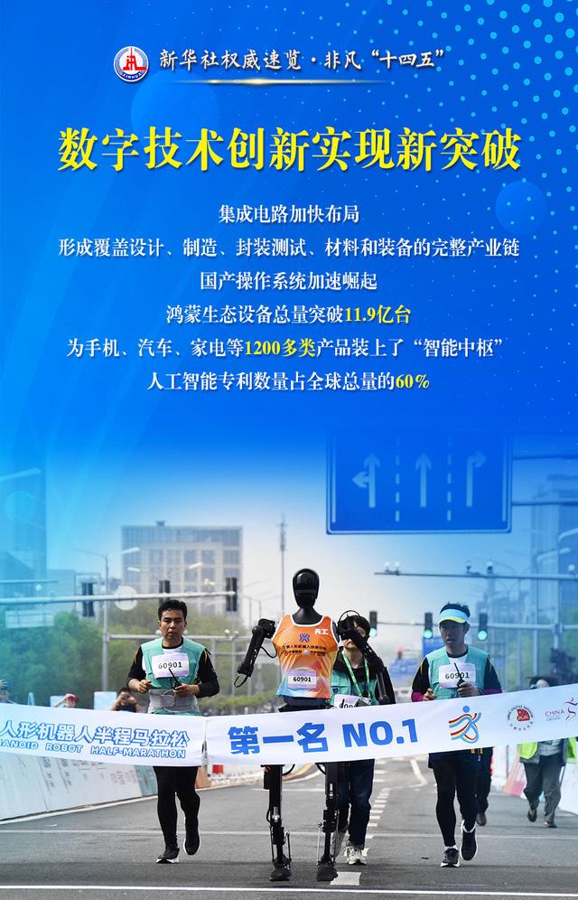 新华社权威速览·非凡“十四五”｜“数字中国”建设成就，成绩单来了！