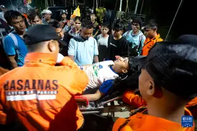 印尼一金矿山体滑坡致至少15人死亡图片