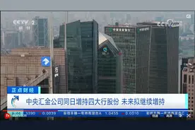 【财智头条】汇金斥资4.77亿元增持四大行！“国家队”意欲何为？图片