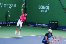 上海网球大师赛 | 张之臻双打抢十失利遗憾出局图片