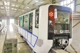 重庆机场“小火车”预计明年一季度载客运行图片