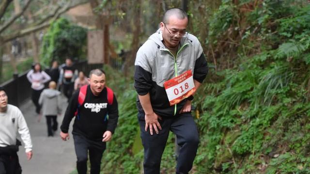 全民健身迎新年 | 千余名登山爱好者南山登高望远