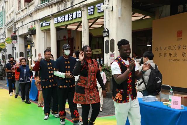 寻韵白沙境 共赴“啦奥门” 白沙山兰文化预热活动燃动海口骑楼