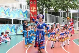 广西壮族自治区文化和旅游厅幼儿园举办“多彩三月三”主题活动图片