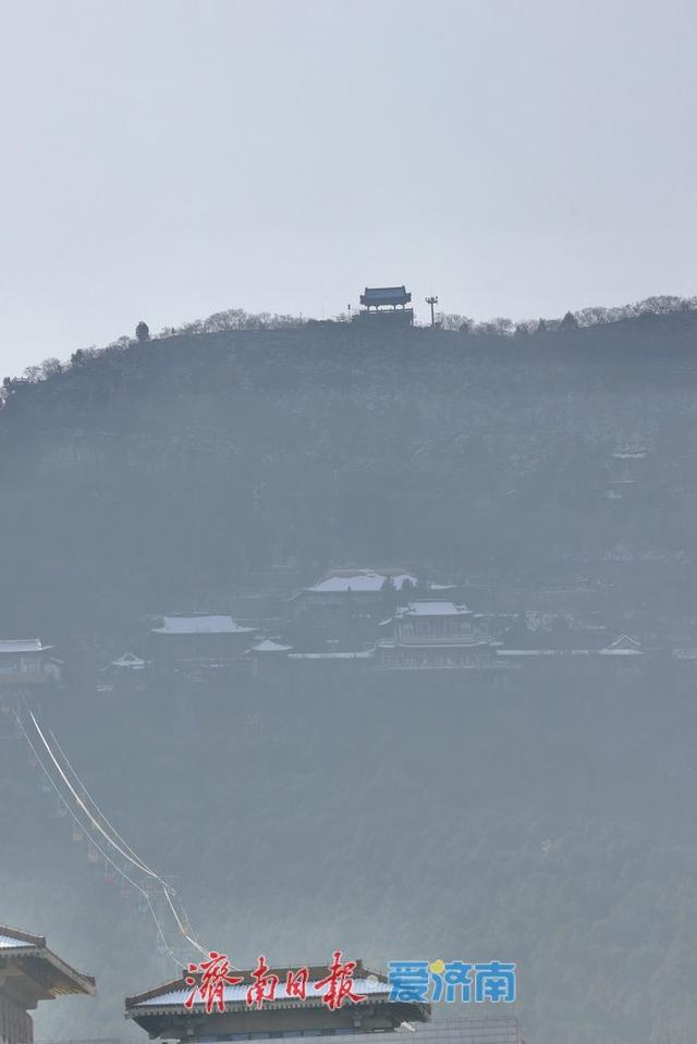 雪后残韵映古寺 千佛山冬日景致如画 | 一年四季 泉在济南