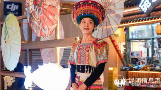 霓虹烟火照夜街 文山广南千年句町文化点亮云南新“夜”态