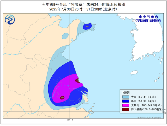 三问再次登陆的台风“竹节草”