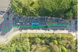 广州南沙有了首条“借道左转”车道，设在这里→图片