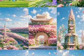 当哪吒来到“花团锦簇”的吉林，AI了AI了！图片