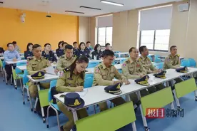 开展对外交流提升办学水平，武汉警官职业学院迎来国际考察团图片