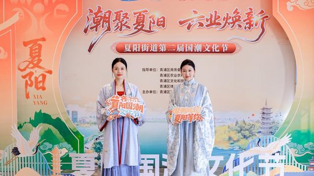 夏阳街道第二届国潮文化节启动！国潮非遗助推“六业”焕新